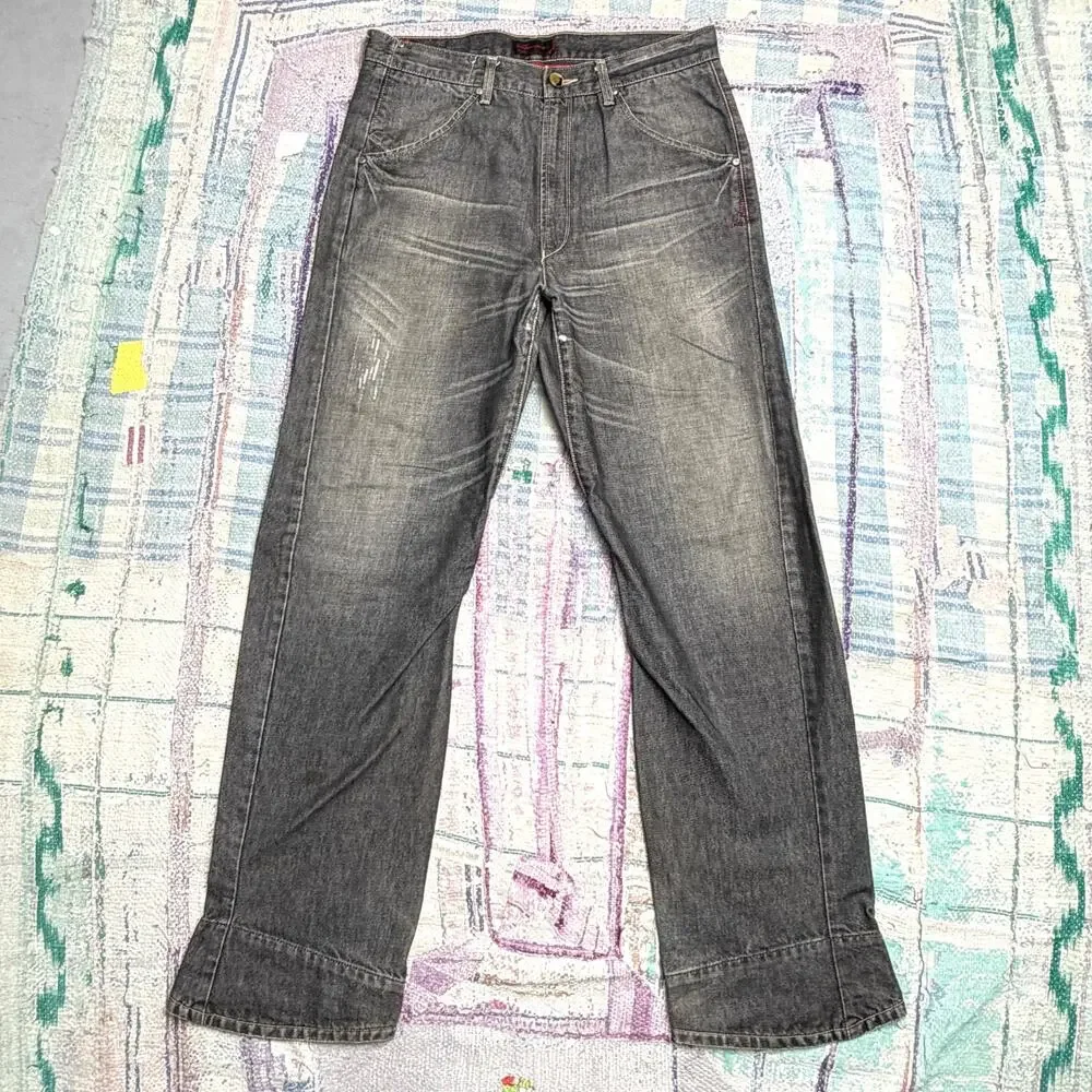 Vintage Levis Engineered Jeans Mens Black fits 33x32